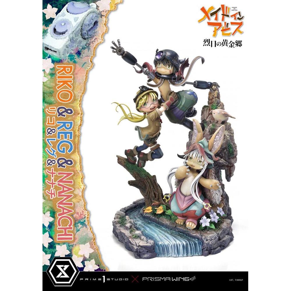 Thumbnail - Prime 1 Studio Made in Abyss statuette Riko, Reg & Manachi 27 cm