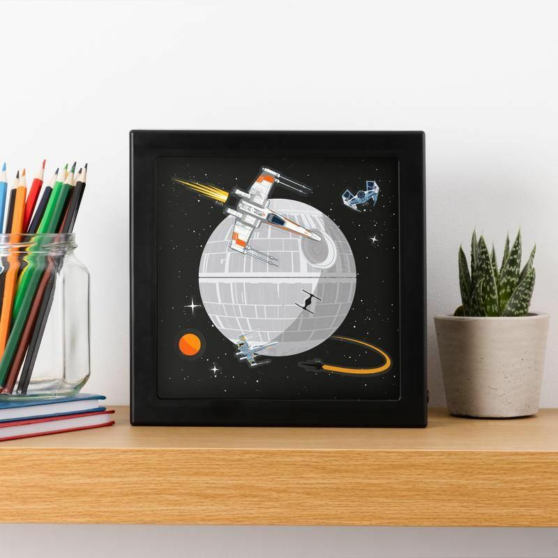 Paladone Products Paladone Star Wars Frame Light, Weiteres Gaming Zubehör, Mehrfarbig