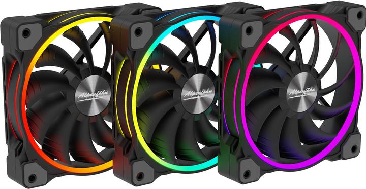 Image du produit Alpenföhn Ventilateur PWM haute vitesse ARGB Wing Boost 3 de 120 mm, triple (120 mm, 3 x)
