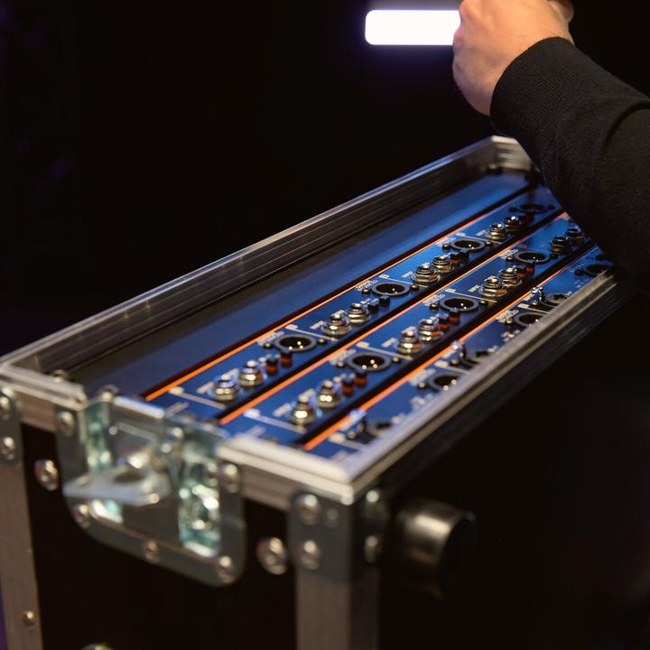 Produktbild Palmer Audio BRIDGE 4A - 4-kanalige, aktive DI-Box im 19"-Rackformat