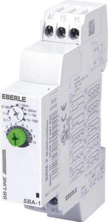 Actual product image Eberle Controls GmbH Time relay SBA-1/17,5mm