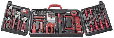 Actual product image Mannesmann Do-it-yourself tool set in suitcase (60 pieces)