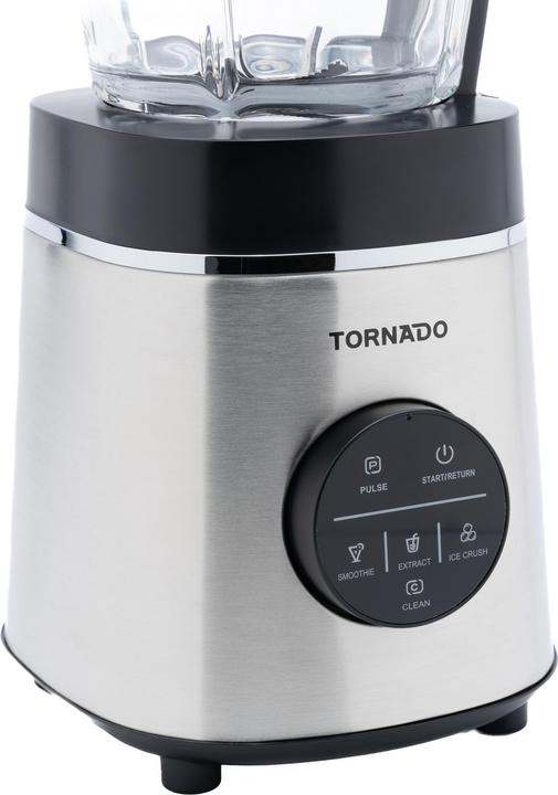 Produktbild Tornado Blender 1400W, Smoothie Maker, 1.75L Glass Jar, Stainless Steel (1400 W)