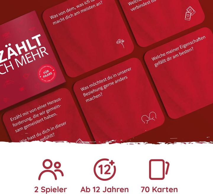 Actual product image Simon & Jan Tell you more for couples (German, 2 Players)