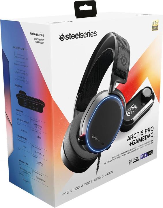 Image du produit SteelSeries Arctis Pro + GameDAC (RGB) (Filaire)