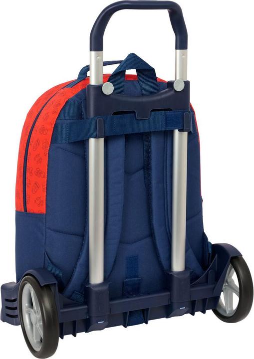 Actual product image Super School Rucksack with Wheels Mario Trick Red Dark blue 32 x 42 x 15 cm (15 l)