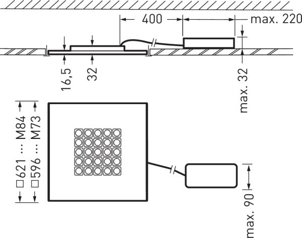 Produktbild Trilux TRIL LED-Einbauleuchte (4200 lm)