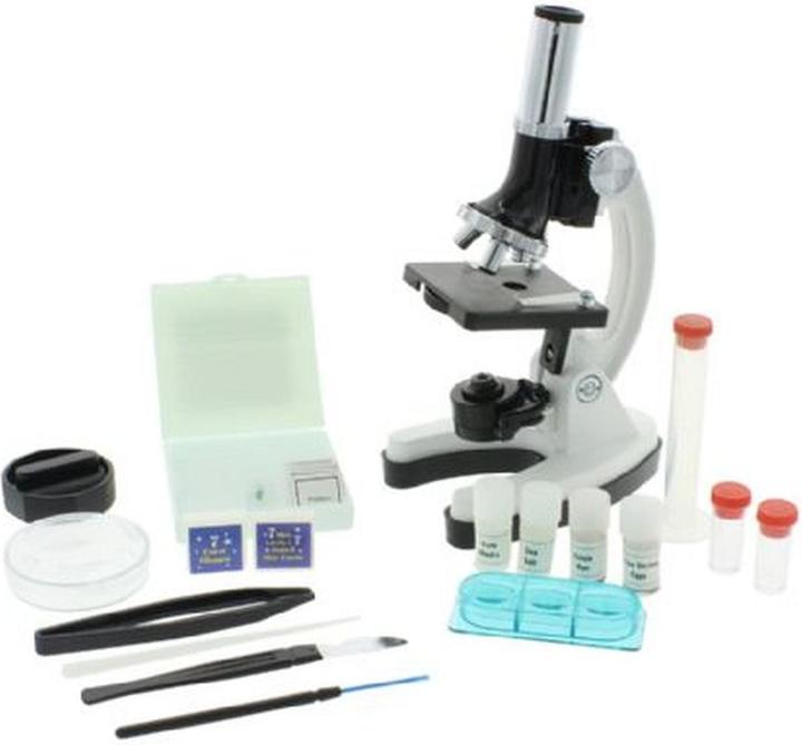 Produktbild Byomic Einsteiger Mikroskop Set 100, 400 und 900x mit Koffer