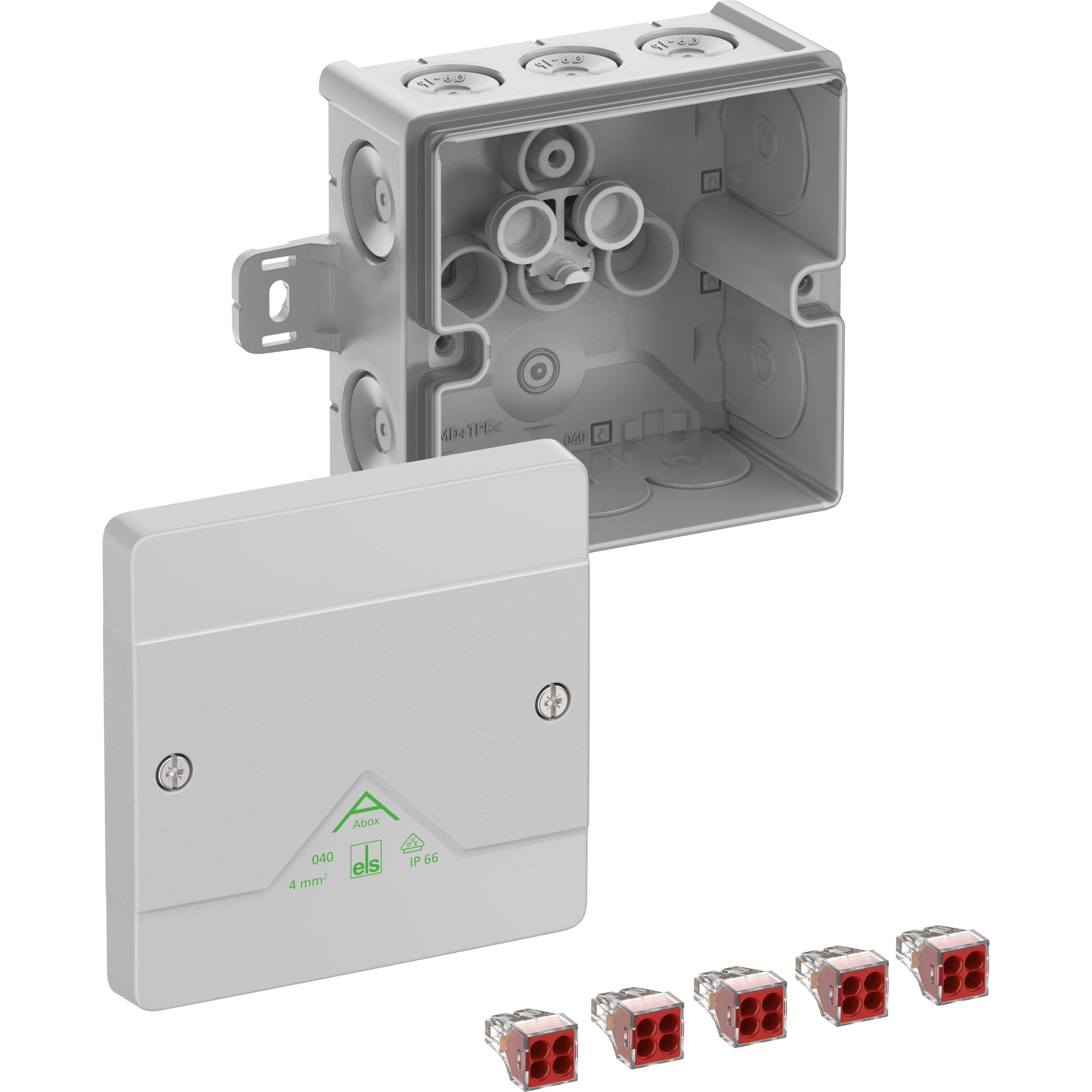 Spelsberg, Abzweigdose, Abzweigkasten Abox 040 AB-4² Schutzart IP66 max 80442101