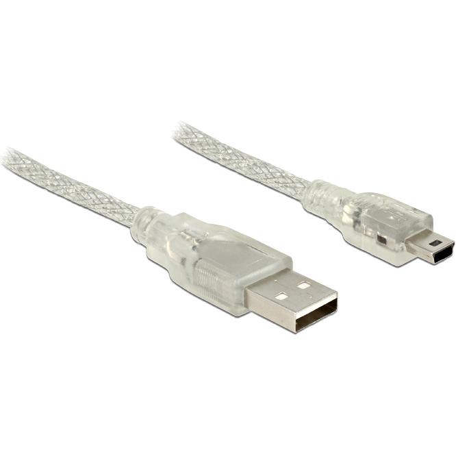 Delock USB-A - USB Mini-B (1.50 m, USB 2.0), USB Kabel