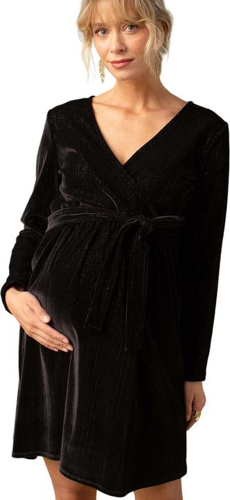 Actual product image Envie de Fraise Wickelkleid aus Velours für Schwangerschaft und Stillzeit (42)