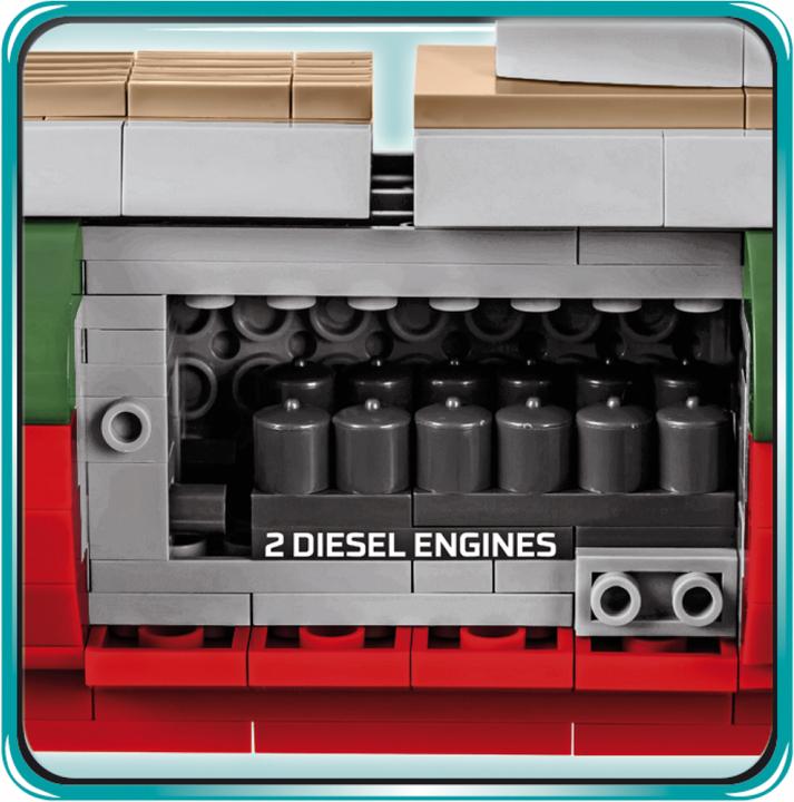 Actual product image Cobi Submarine ORP Orzel 1240 pcs.