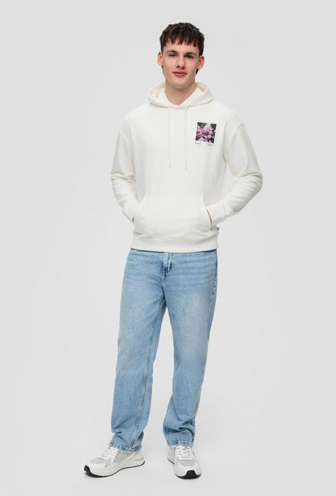 Produktbild s.Oliver Sweatshirt Hoodie-Sweatshirt mit Fotoprint (S)