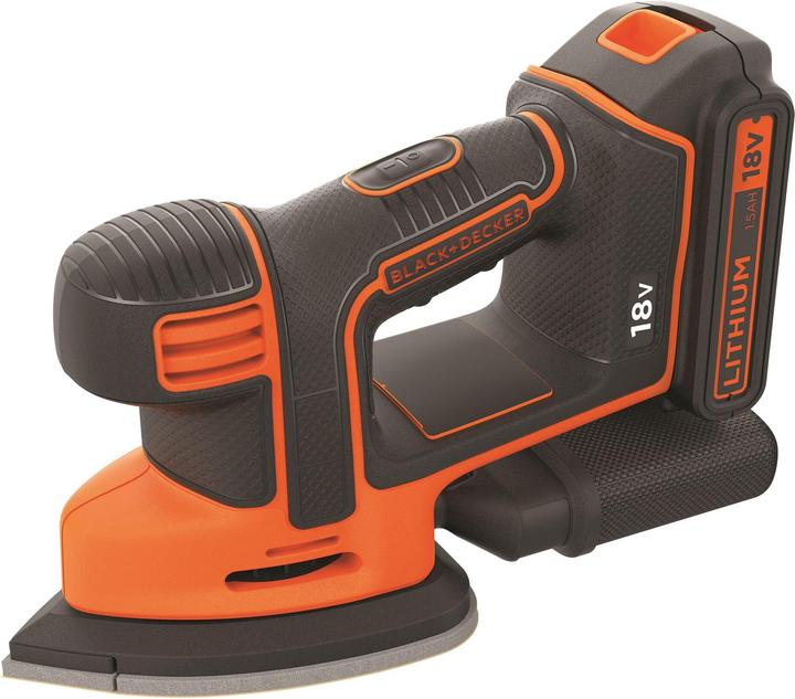 Actual product image Black & Decker Battery Mouse BDCDS18 (Multi sanders)