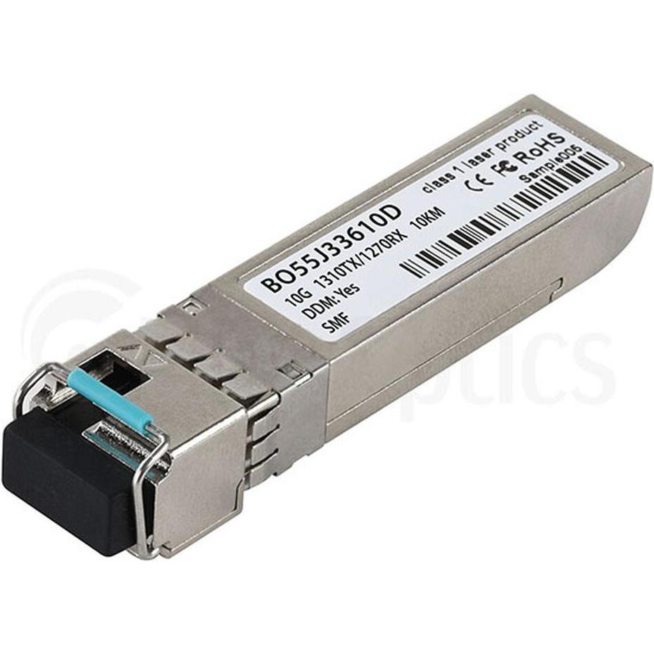 BlueOptics Kompatibler Extreme Networks 10GB-BX10-D  BO55J33610D SFP+ Bidi Transceiver, LC-Simplex, 10GBASE-BX, Transcei...