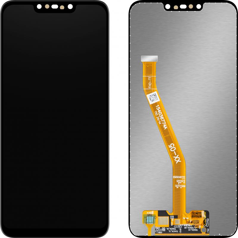 MP Display Unit für Huawei nova 3i / P Smart+ 2019, w/o Frame, Aftermarket, Schwarz (Display), Pezzi di ricambio per dispositivi mobili, Nero