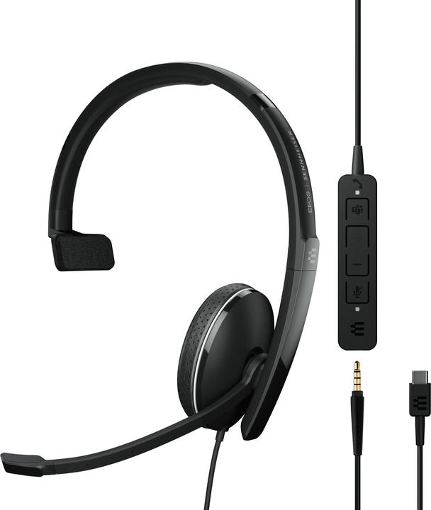 Actual product image EPOS Headset ADAPT 135T USB-C, Jack (Cable, USB-C, Microsoft teams)