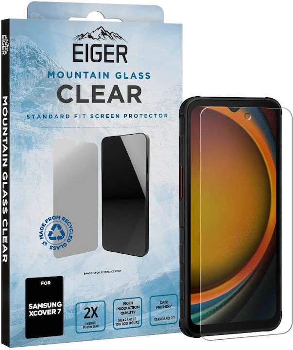 Actual product image Eiger Mountain Glass (1 Piece, Samsung Galaxy Xcover 7)