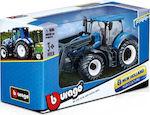 Produktbild Bburago 18/31612 New Holland T7.315 tractor Official metal 12cm blue and front loader