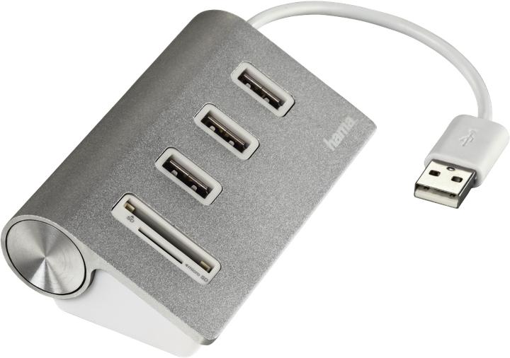 Actual product image Hama Aluminium (USB 2.0)
