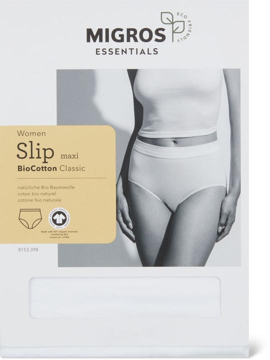 Produktbild Migros Essentials Damen Slip Maxi (L, Einzelpack)