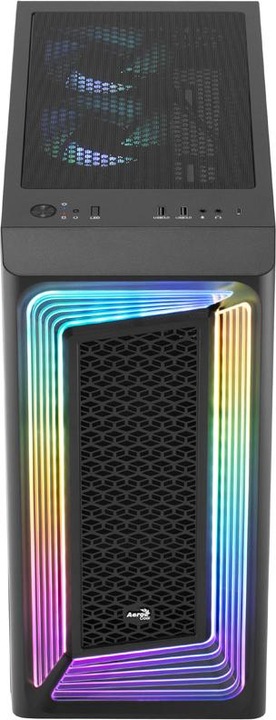 Produktbild AeroCool Geh Midi Interstellar MicroATX/ATX/MiniITX ARGB/TG (ATX, Mini-ITX, mATX)