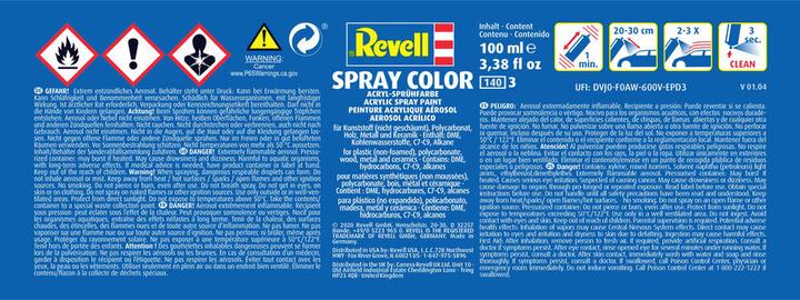 Actual product image Revell spray color