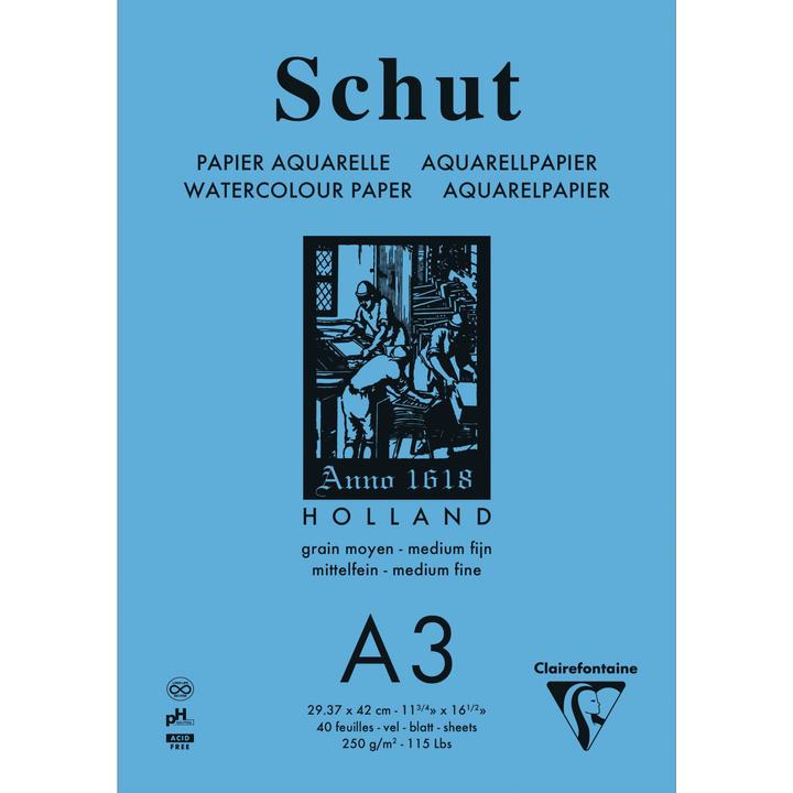 Image du produit Clairefontaine Techniques humides (250 g/m², 36 x)