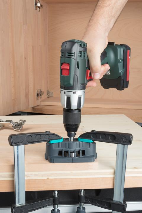 Actual product image wolfcraft wolfcraft 1 mobile Bohrhilfe Forstnerbohrer (8, 10, 12 mm)