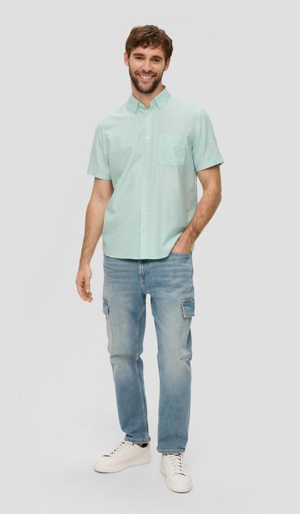 Produktbild s.Oliver Hemd Hemd aus Lyocellmix (3XL)