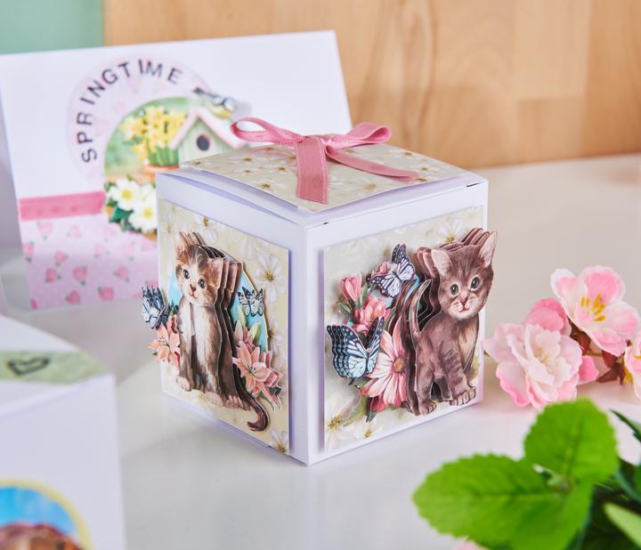 Image du produit VBS Boîte en papier Blanc, 8 pièces (0.51 l)