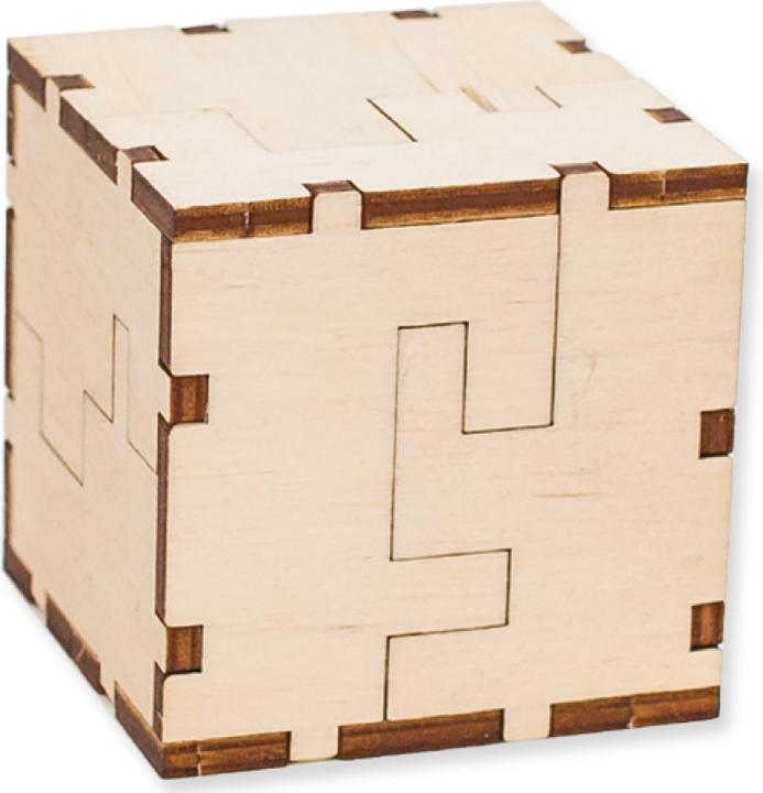 Image du produit Eco Wood Art Cube 3D (12 pièces)