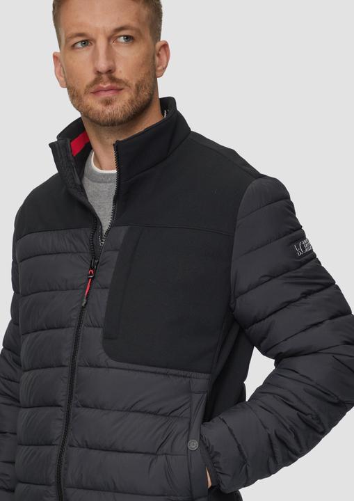 Produktbild S.Oliver Outdoor-Jacke Leichte Steppjacke im Materialmix mit Kontrast-Details (S)