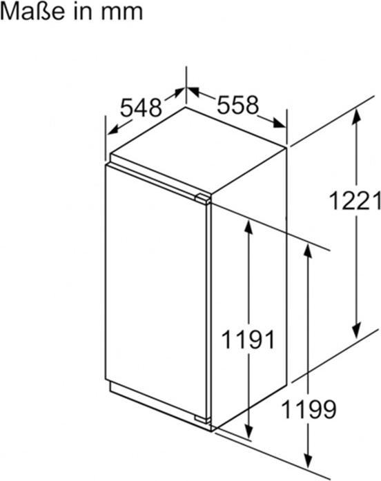 Actual product image Bosch Hausgeräte Built-in refrigerator (187 l)