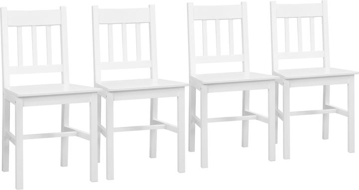 Actual product image Homcom Dining chair with open backrest