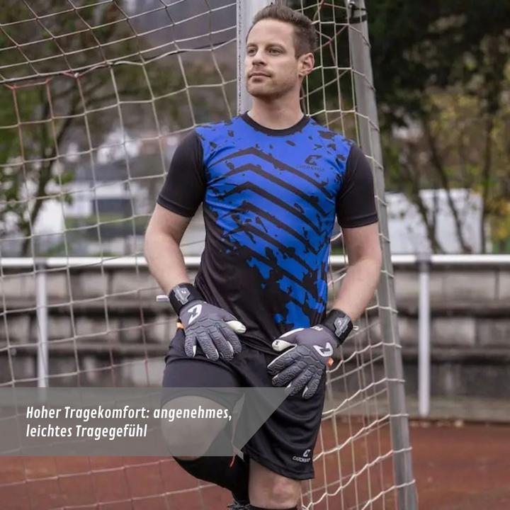 Image du produit Catch & Keep Trikot Blue Splash Torwarttrikot Gr. 164 Kurzarm Fussball Shirt (164)