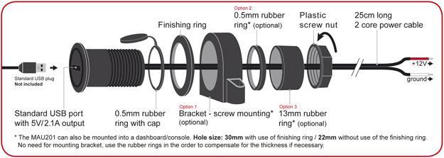 Produktbild Caliber Mau201