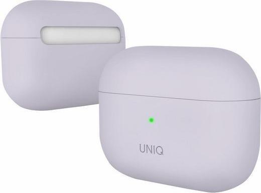 Immagine prodotto Uniq etui Lino AirPods Pro Silicone lawendowy/lilac lavanda (Borsa per cuffie)