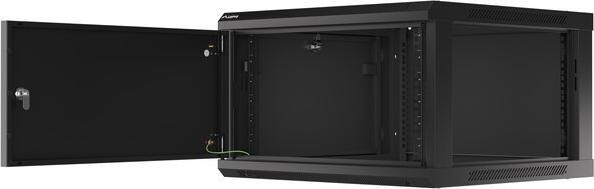 Actual product image Lanberg WF01-6606-00B Rack 6U Wall Mounted Shelf (6 RU, 19 inch rack)