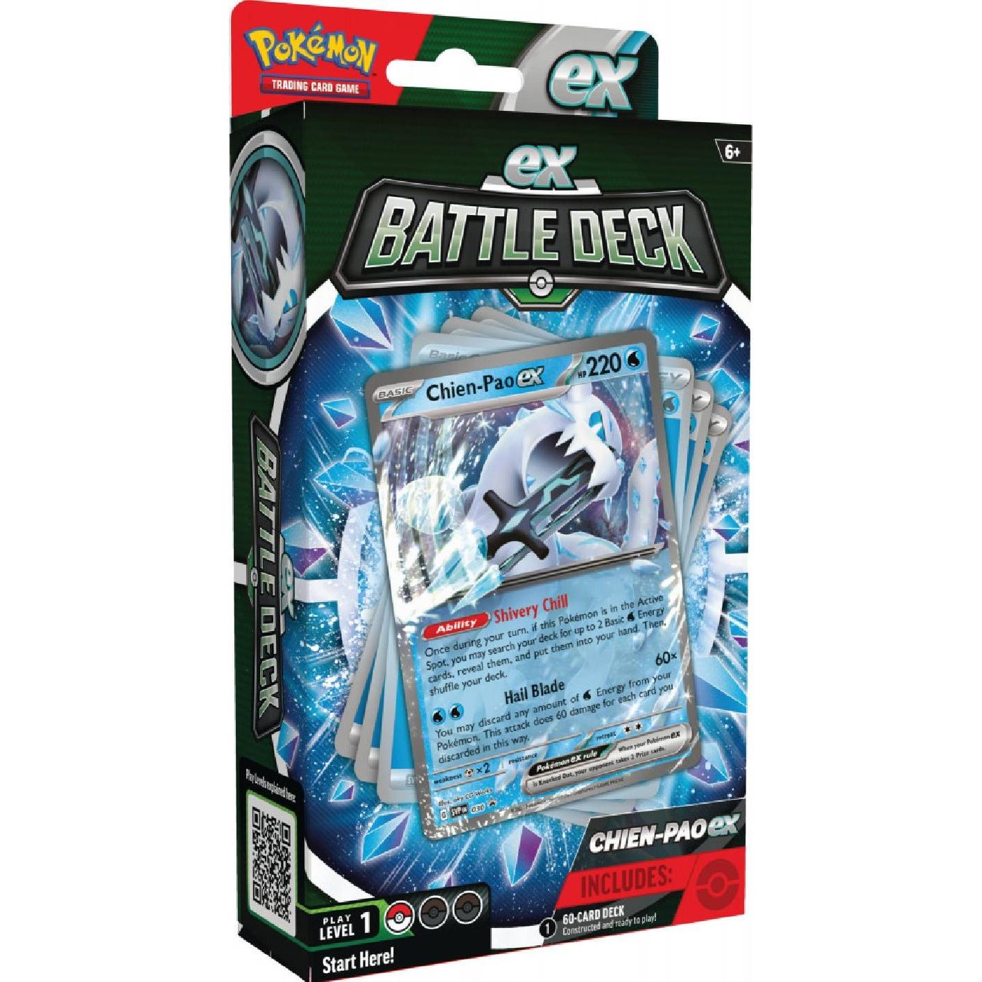 Pokémon JCC - Deck Combat Baojian-ex ou Forgelina-ex (1x deck aléatoire)