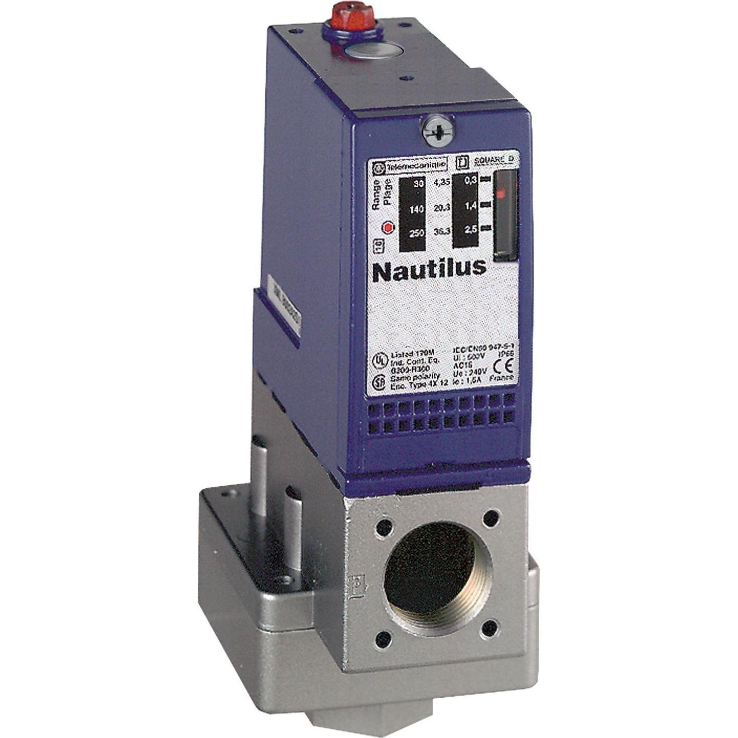 TE Sensors, Systemstromversorgung, Druckschalter 0,15-2,5bar