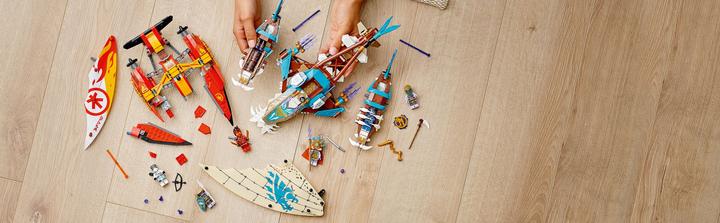 Produktbild LEGO Duell der Katamarane (71748, LEGO Ninjago)