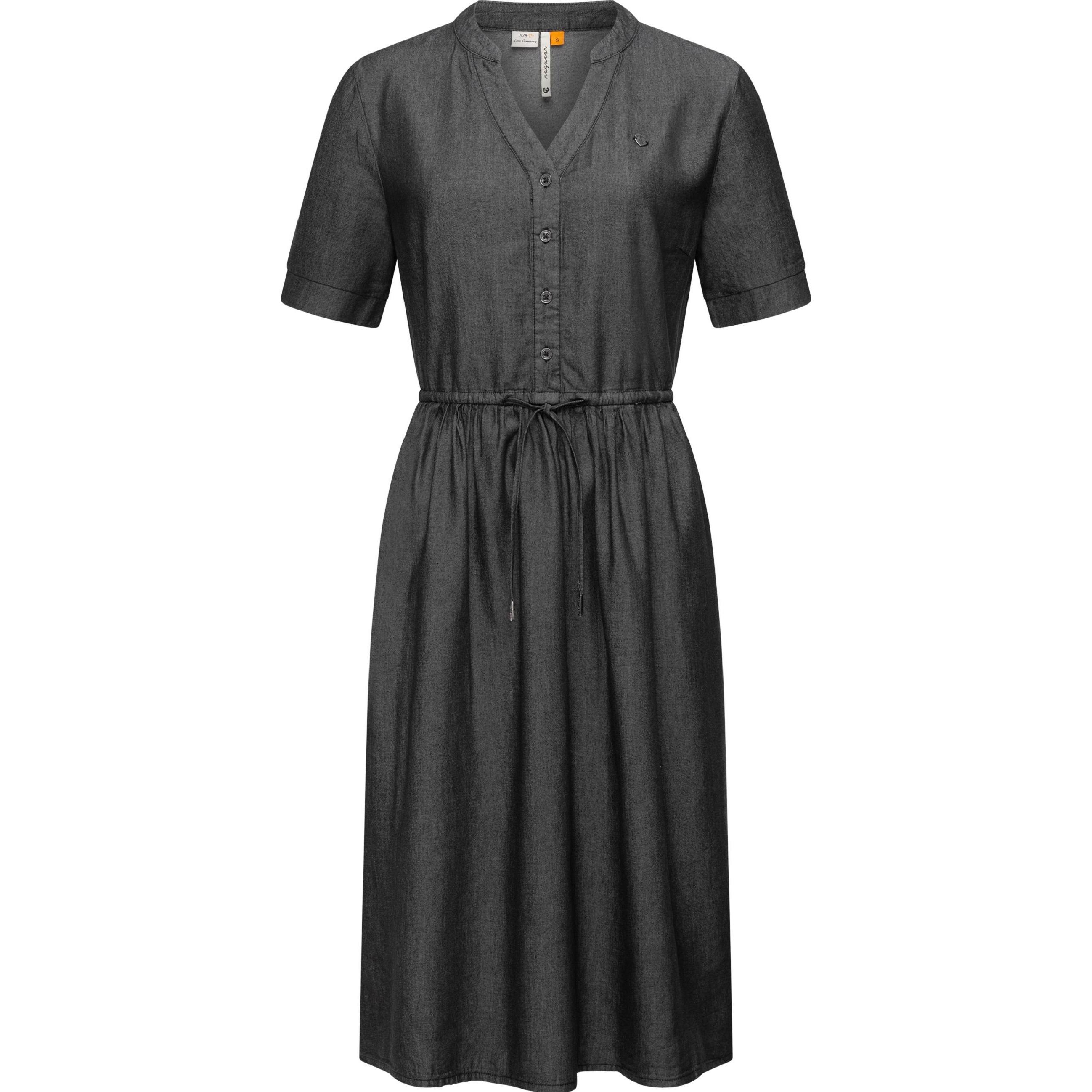 Ragwear, Damen, Kleider, Casarea Denim, Schwarz, (XS)