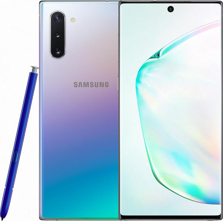 Samsung Galaxy Note 10 (256 GB, Aura Glow, 6.30", Dual SIM, 4G)