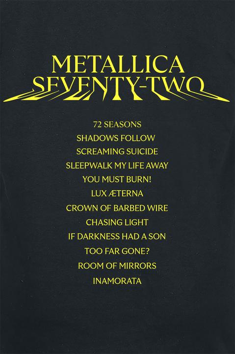 Produktbild Metallica M72 Squared Cover (S)