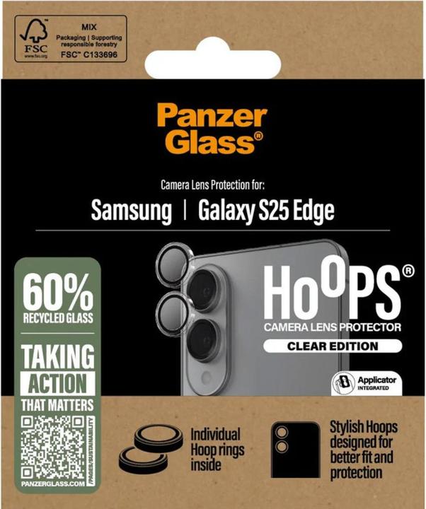 Produktbild PanzerGlass HooEdge (1 Stk., Samsung Galaxy S25 Edge)