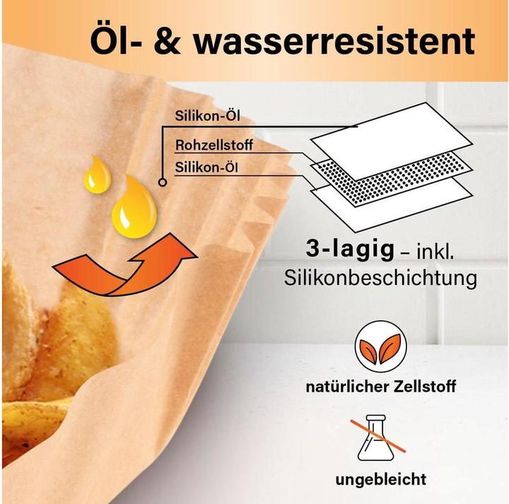 Image du produit Gourmetmaxx Backpapier 100 Stück, 22 x 14 x 4.5