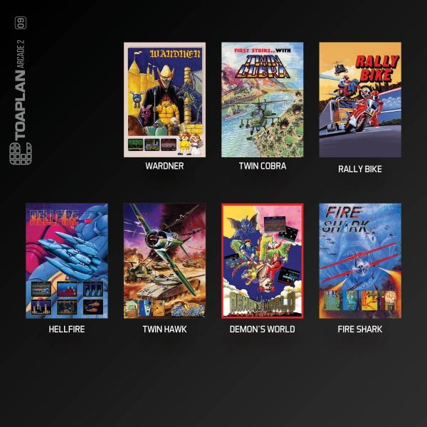 Actual product image Blaze Evercade Toaplan Arcade Collection 2 Cartridge (Evercade)