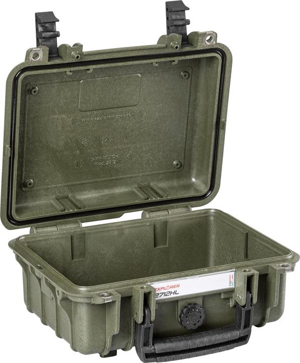 Image du produit Explorer Cases Valise Outdoor 2712HL.G E green empty (L x H x P) 28 x 20 x 12 (Sac à bandoulière pour appareil photo, 6.60 l)