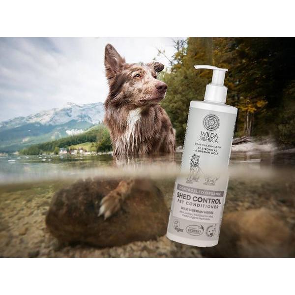 Wilda Siberica shampooing SHED CONTROL, 400 ml (Chat, Chien), Hygiène animale